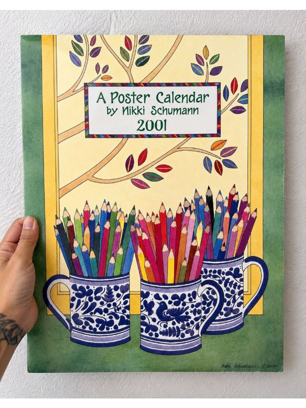 A Poster Calendar by Nikki Schumann 2001 20th Edition Retrospective Collection 2